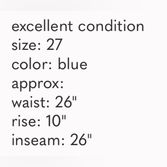 Agolde Toni High Rise  Straight Leg Blue Jeans 27 Preowned - Picture 5 of 5